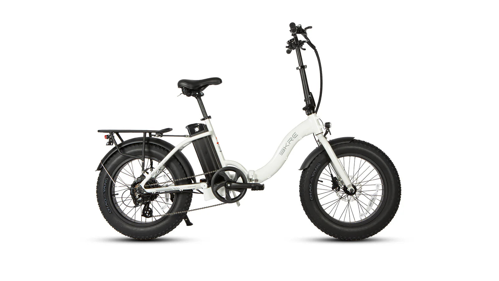 Eunorau E-FAT-STEP Adjustable Stem High Capacity Battery Fat Tire Folding Ebike