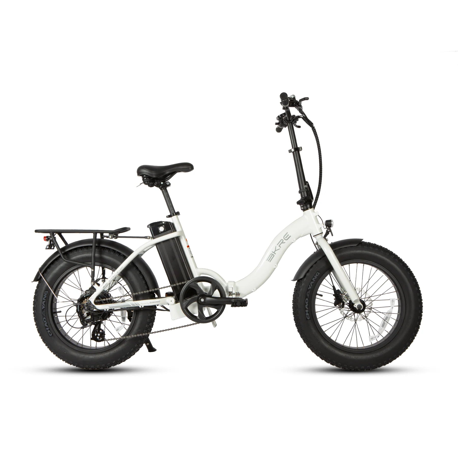 Eunorau E-FAT-STEP Adjustable Stem High Capacity Battery Fat Tire Folding Ebike