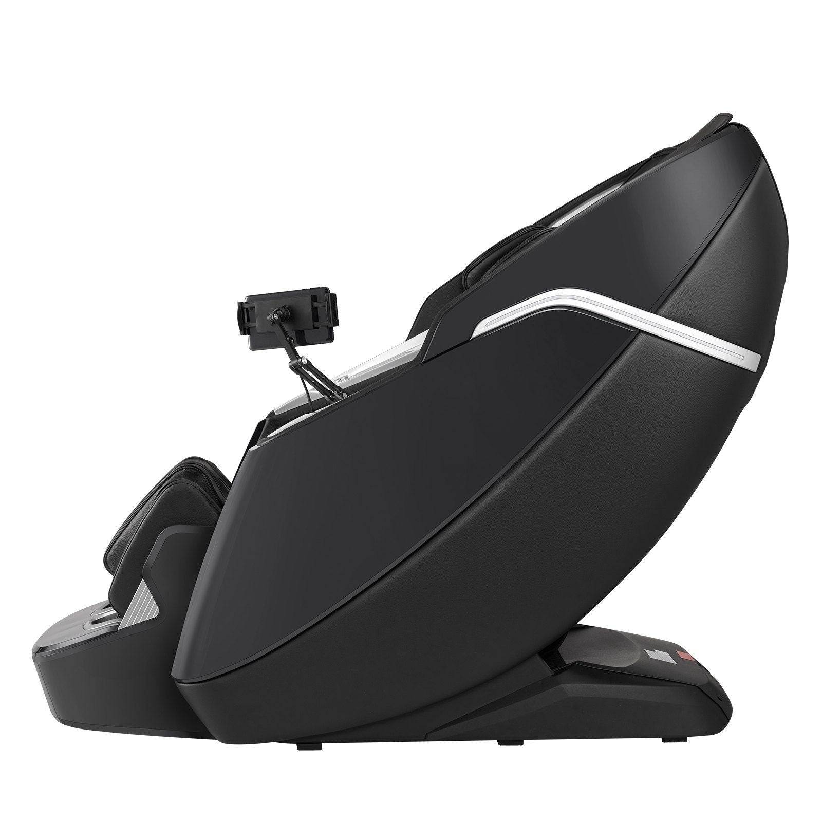 VEVOR Dual-Core 4D+3D Full Body Massage Chair, with Extended SL Track, Deep Yoga Stretch, Electric Extendable Footrest, TFT, AI Voice Control, Heat, Airbags, Armrest Controls, Wheels