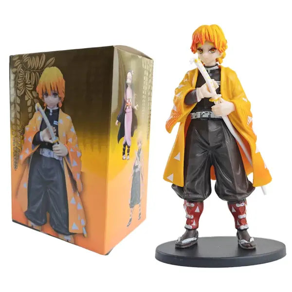 Demon Slayer Kimetsu no Yaiba Kamado Tanjiro PVC Figure – Bandai Anime Collectible Model Toy Statue for Display