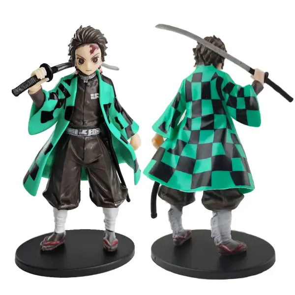 Demon Slayer Kimetsu no Yaiba Kamado Tanjiro PVC Figure – Bandai Anime Collectible Model Toy Statue for Display