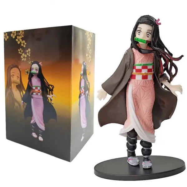 Demon Slayer Kimetsu no Yaiba Kamado Tanjiro PVC Figure – Bandai Anime Collectible Model Toy Statue for Display
