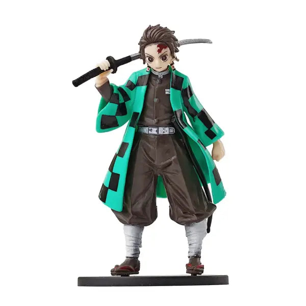 Demon Slayer Kimetsu no Yaiba Kamado Tanjiro PVC Figure – Bandai Anime Collectible Model Toy Statue for Display