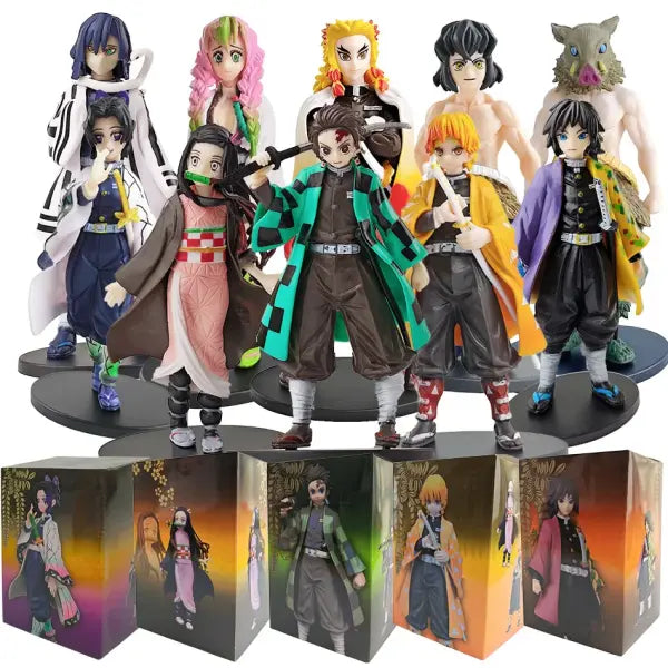 Demon Slayer Kimetsu no Yaiba Kamado Tanjiro PVC Figure – Bandai Anime Collectible Model Toy Statue for Display