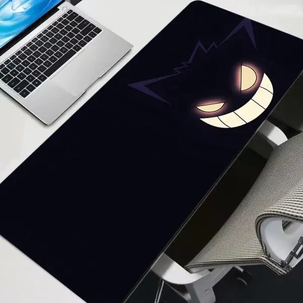 Bandai Gengar Large Desk Mat and Computer Laptop Anime Keyboard Mouse Pad