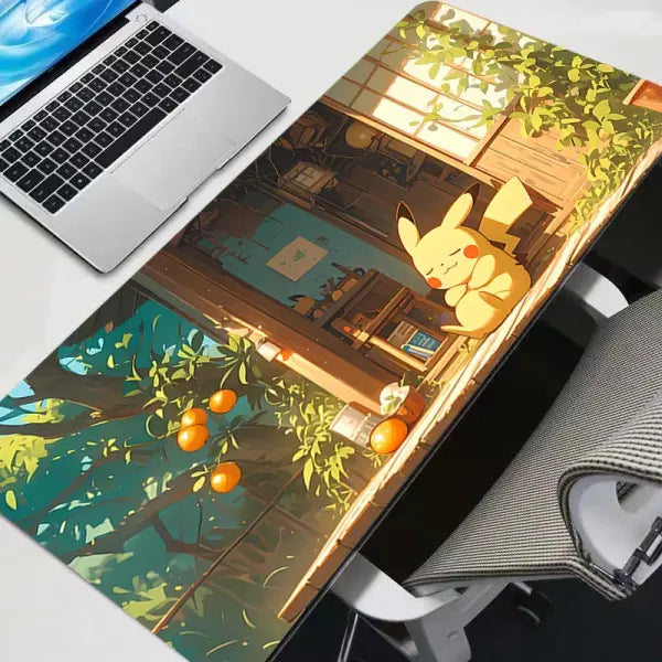 Bandai Gengar Large Desk Mat and Computer Laptop Anime Keyboard Mouse Pad
