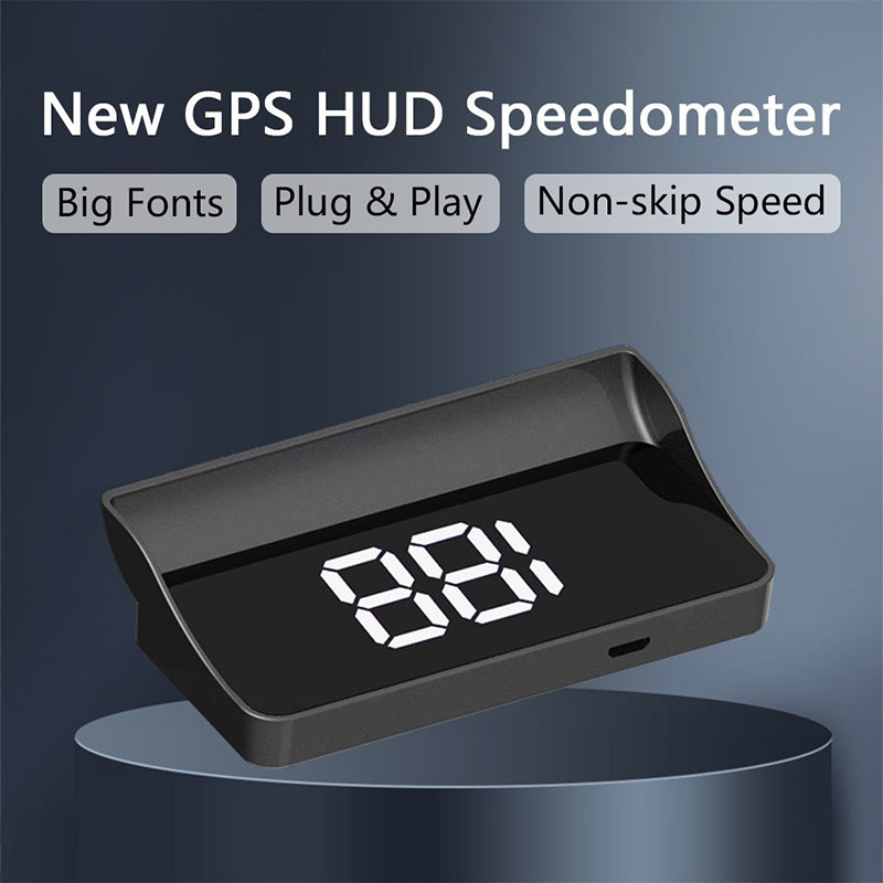 Smart Car Head-Up Display (HUD) Speedometer – Digital Speed Monitoring System for Safe & Focused Driving Experience