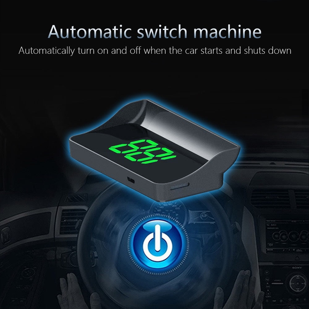 Smart Car Head-Up Display (HUD) Speedometer – Digital Speed Monitoring System for Safe & Focused Driving Experience