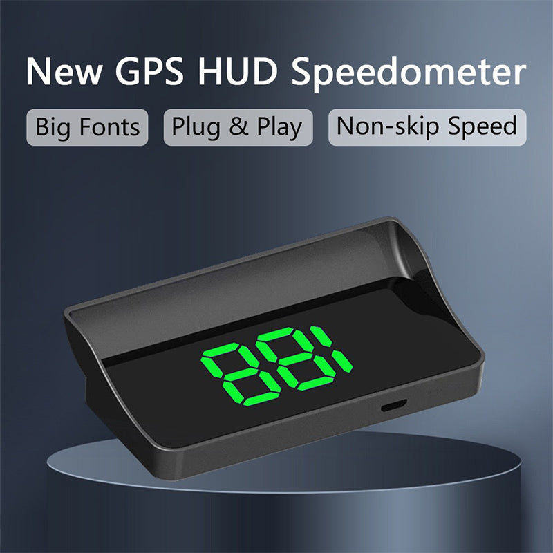 Smart Car Head-Up Display (HUD) Speedometer – Digital Speed Monitoring System for Safe & Focused Driving Experience